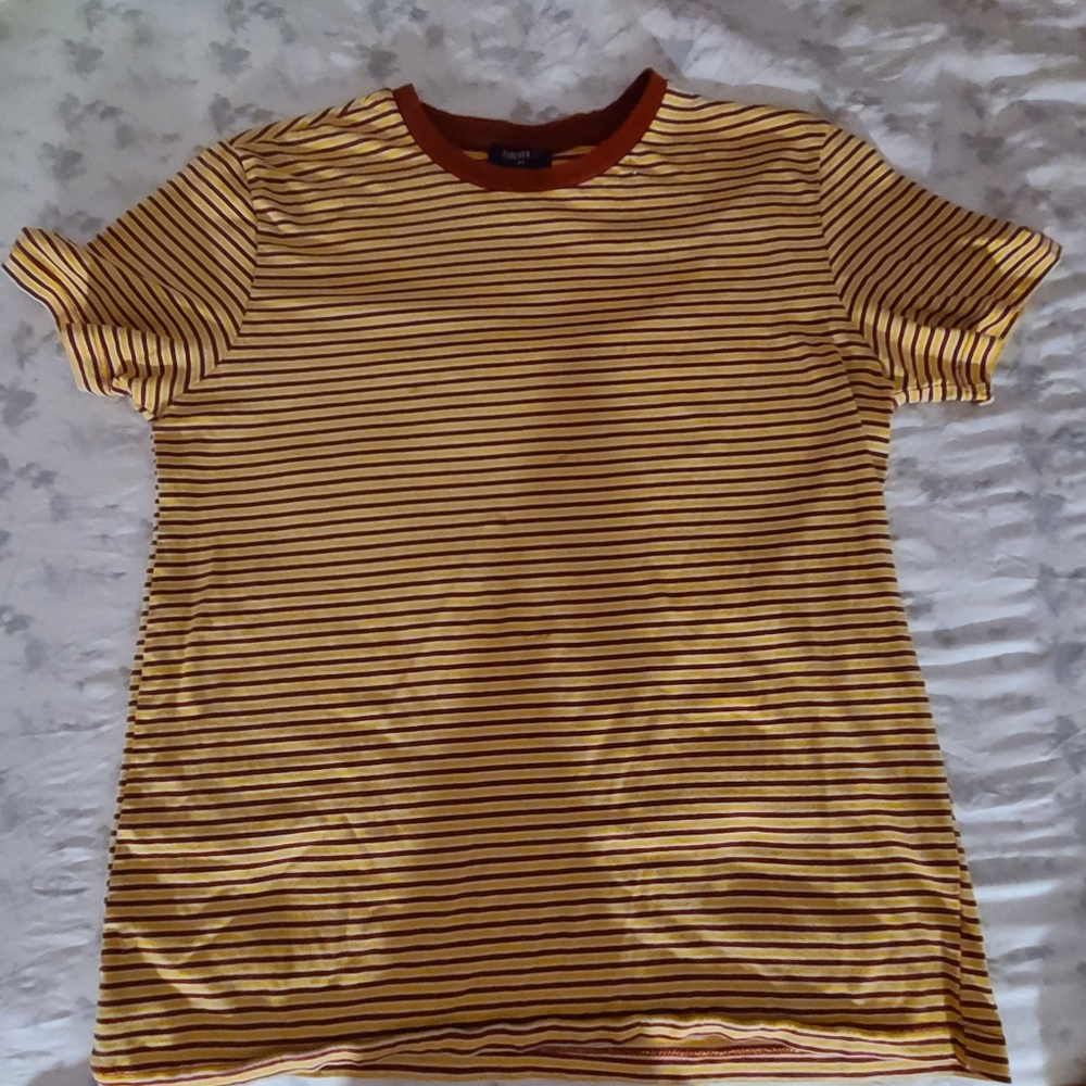 Forever 21 men's stripped shirt